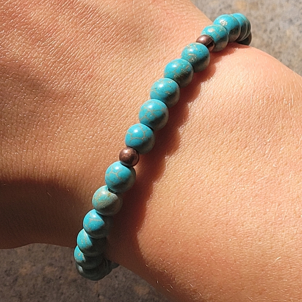 Magnesite Stone Handmade Bracelet